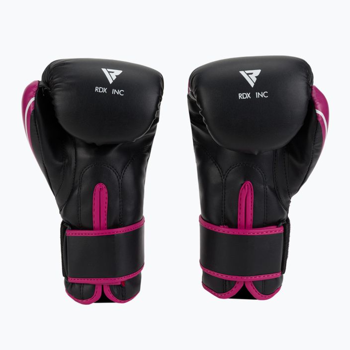 RDX Kinder Boxhandschuhe schwarz und rosa JBG-4P 4