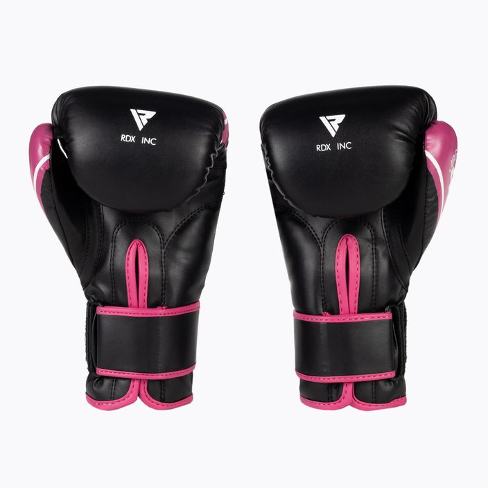RDX Kinder Boxhandschuhe schwarz und rosa JBG-4P 3
