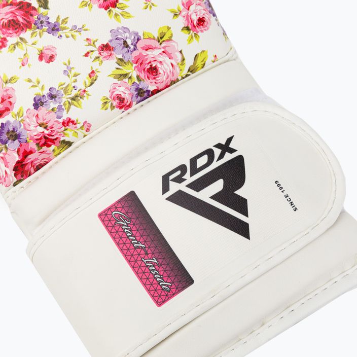 Boxhandschuhe RDX FL-6 weiß-rosa BGR-FL6W 6