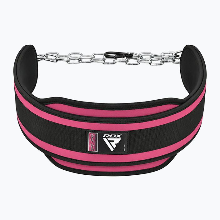 RDX Pro Dipping Belt 2 Lagen rosa