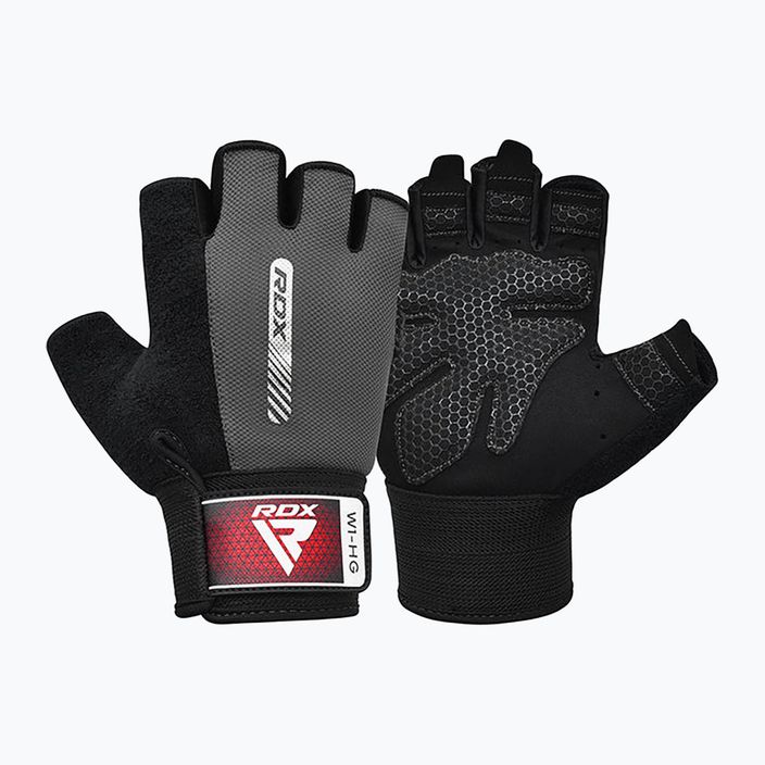 RDX Gym Workout Handschuhe W1 grau