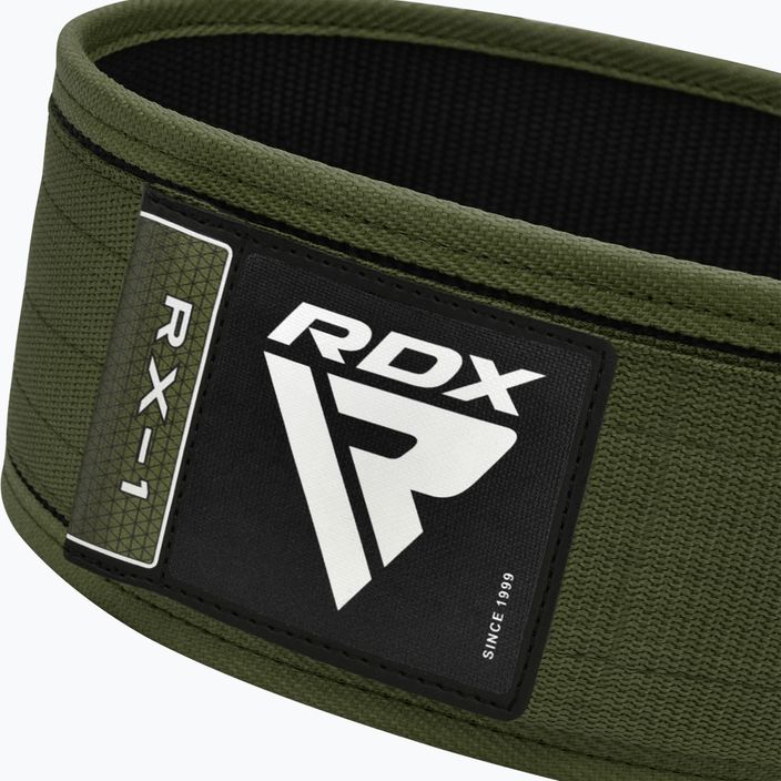 RDX RX1 Gewichtheben Riemen Armee grün 4