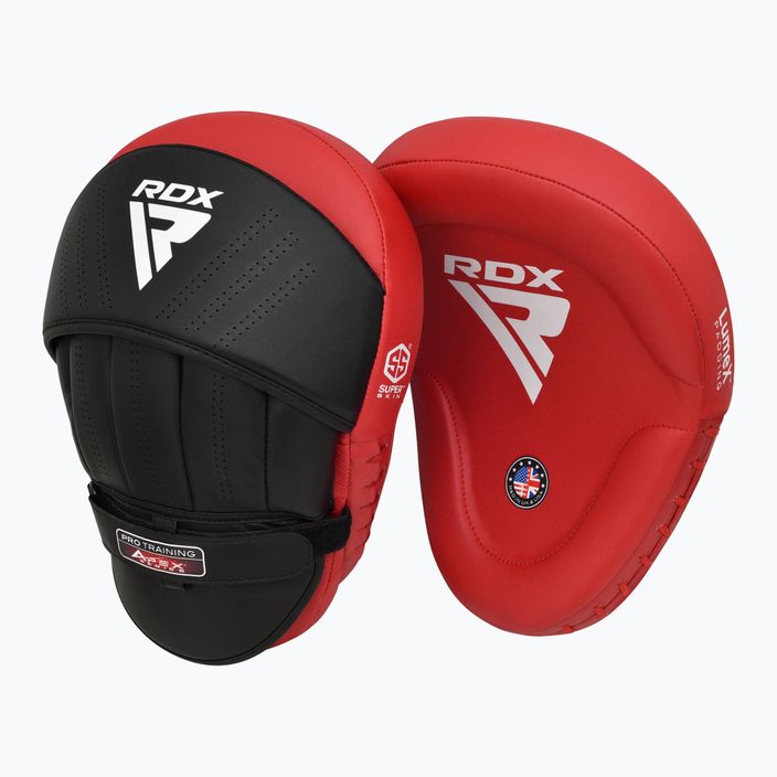 RDX Apex Curved Training Boxing Pads rot 2