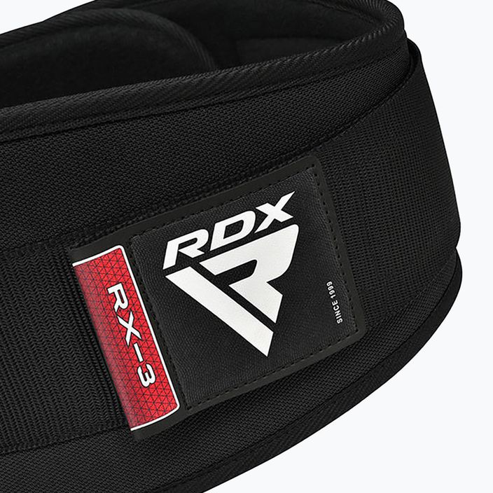 RDX Weightlifting 6" Neopren Gym Gürtel X3 schwarz 6