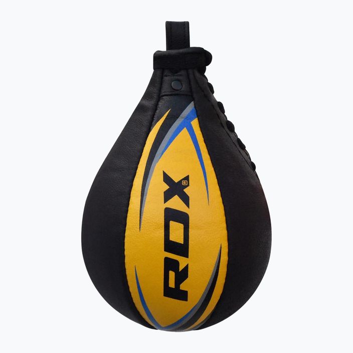 Boxbirne RDX Speed Ball Leather Multi schwarz-gelb 2SBL-S2YU 2