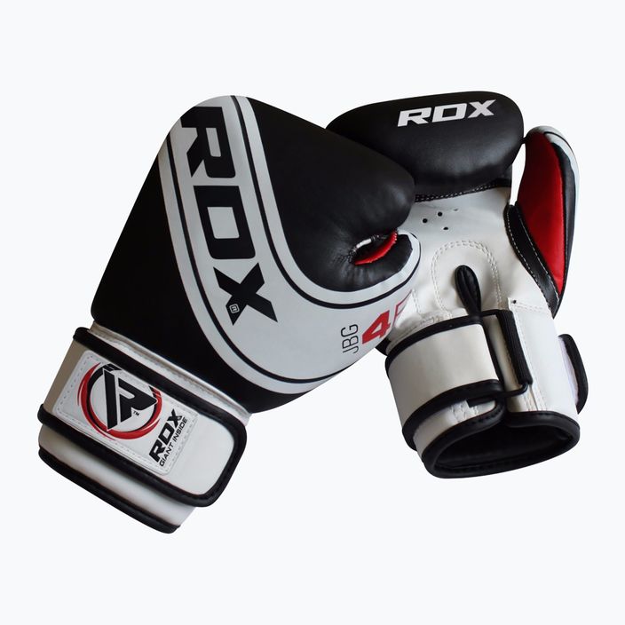 RDX Kinder Boxhandschuhe schwarz/weiß JBG-4B 10