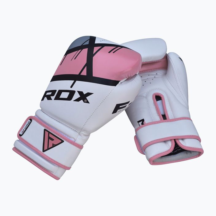 Damen Boxhandschuhe RDX BGR-F7 weiß und rosa BGR-F7P 8