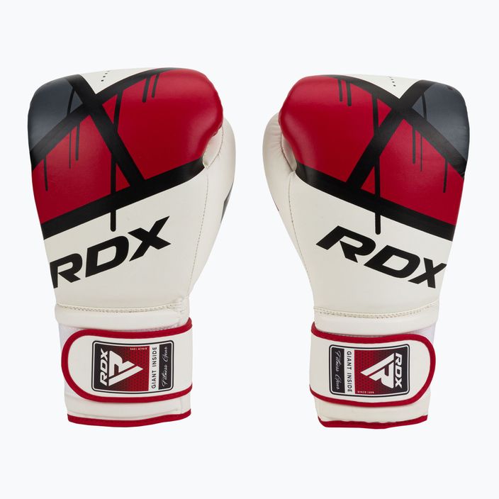 RDX Boxhandschuhe rot und weiß BGR-F7R