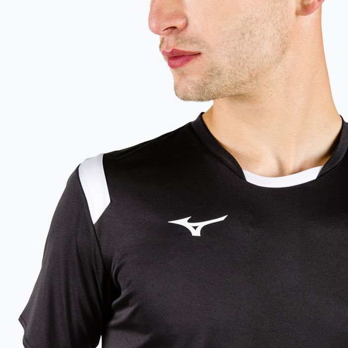 Mizuno Premium Handball SS Herren Trainingsshirt schwarz X2FA9A0209 4