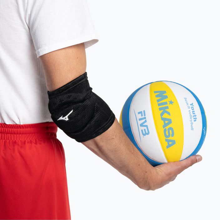 Volleyball Ellenbogenschützer Mizuno Team C Elbow Support schwarz 59SS20009_OS 4