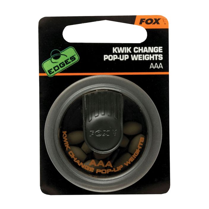 FOX Edges Kwick Change Pop-up Karpfen Gewichte Braun CAC514 2