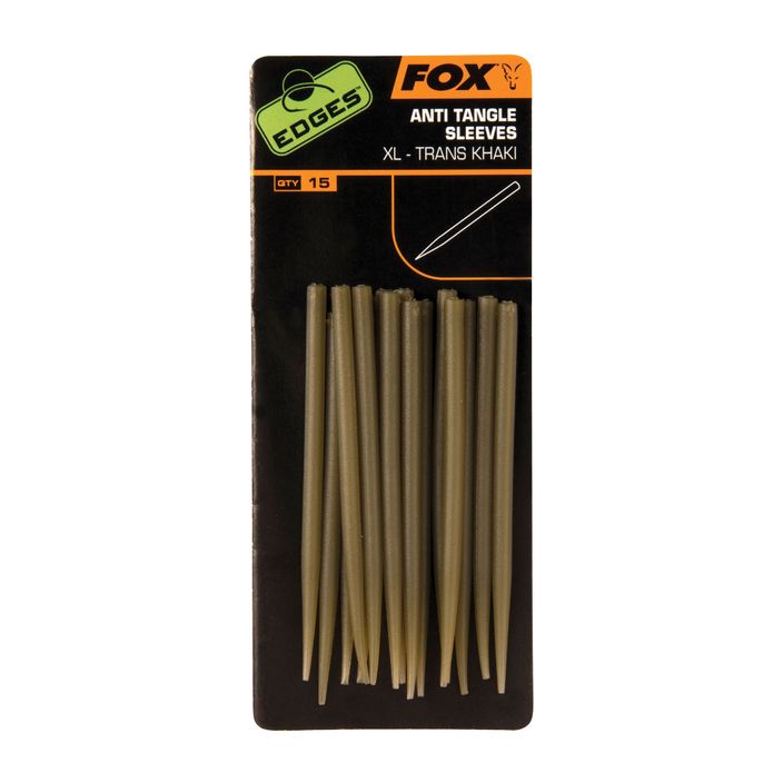 Fox Edges Anti Tangle Sleeve khaki Radiergummis CAC554 2