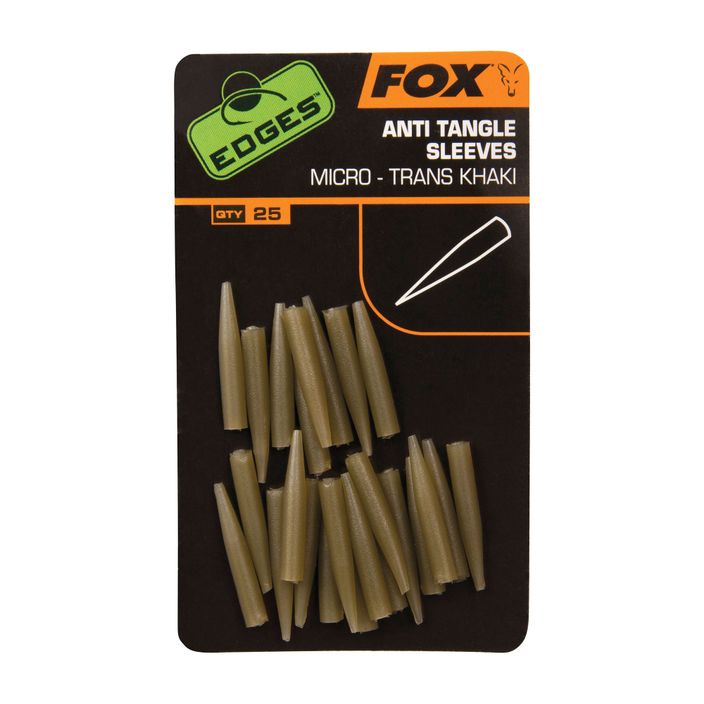 Fox Edges Anti Tangle Sleeve khaki Radiergummis CAC555 2