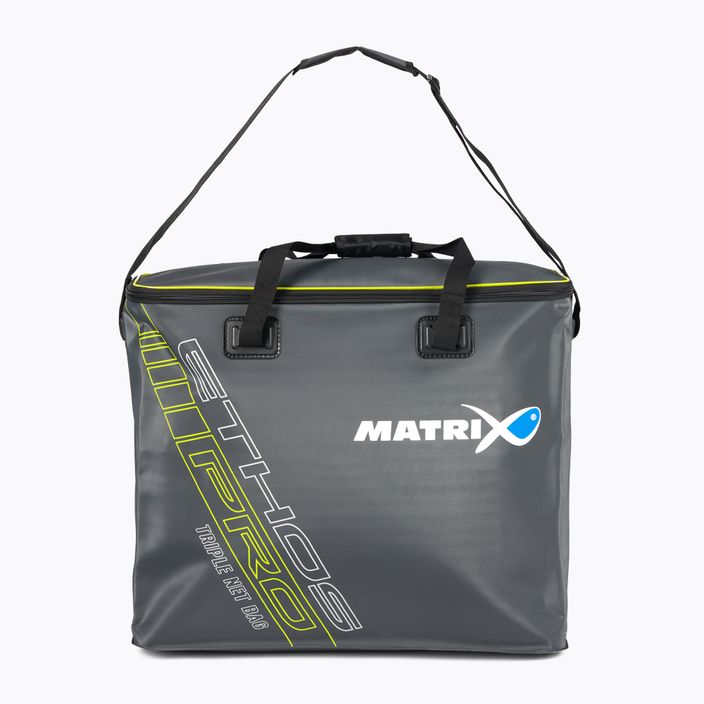 Matrix Ethos Pro EVA Triple Net Angeln Tasche grau GLU089 3