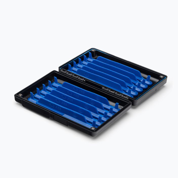 10 cm Vorfach Brieftasche Preston Mag Store Hooklenght Box schwarz-blau P0220001 2