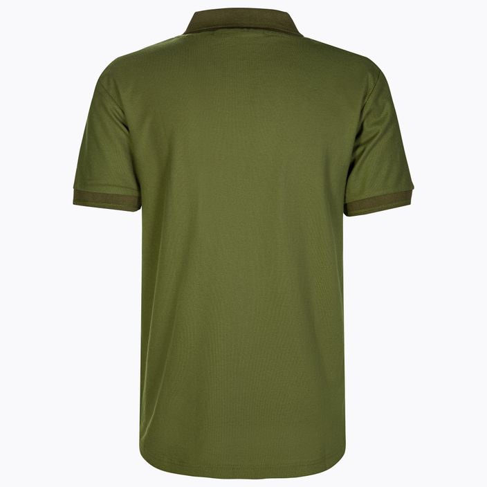 Herren Angelhemd RidgeMonkey Apearel Dropback Polo Shirt grün RM266 2