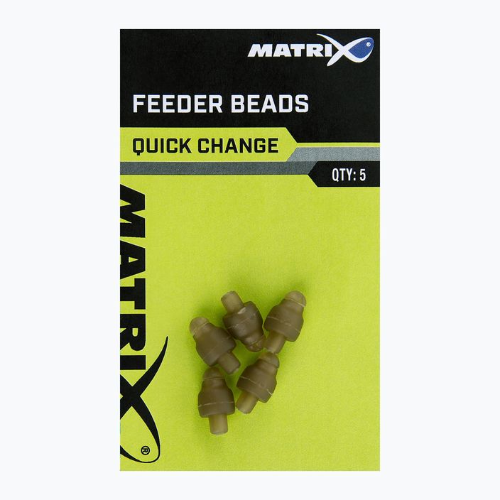 Matrix Quick Change Feeder Beads 5 Stück braun GAC379