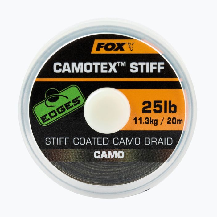 FOX Camotex Stiff Camo Karpfengeflecht CAC740