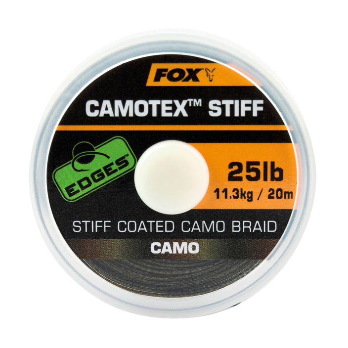 FOX Camotex Stiff Camo Karpfengeflecht CAC740 2