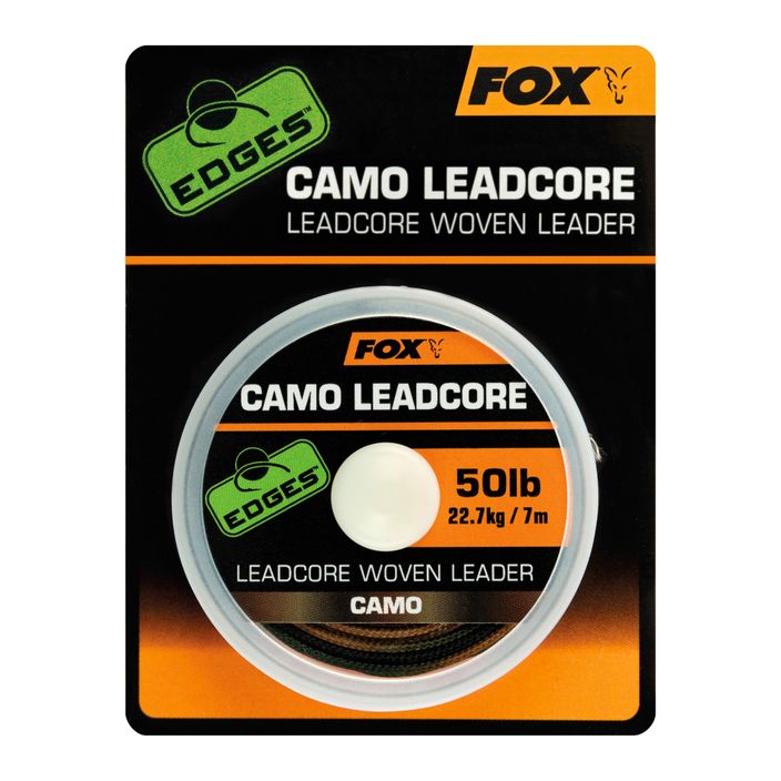 Fox Camo Leadcore 25m camo Karpfenvorfach Zopf CAC748 2