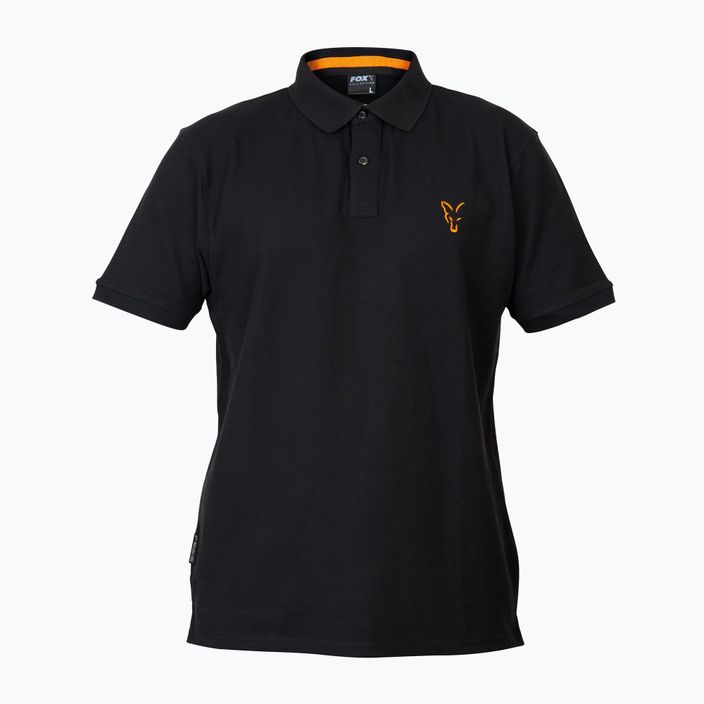 Fox Collection Herren-Poloshirt schwarz CCL07
