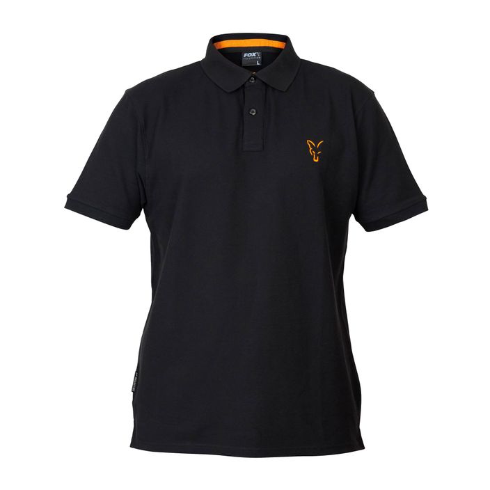 Fox Collection Herren-Poloshirt schwarz CCL07 2