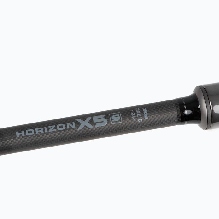 Fox Horizon X5-S Abgekürzter Griff Karpfenrute schwarz CRD336 8
