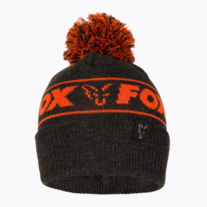 Fox International Collection Booble schwarz/orange Wintermütze 2
