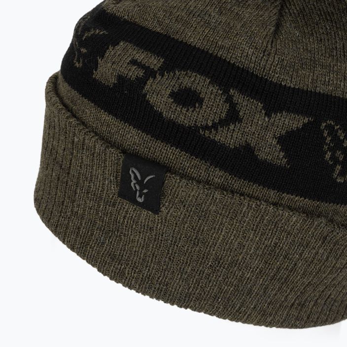 Fox International Collection Bommel grün/schwarz Wintermütze 4