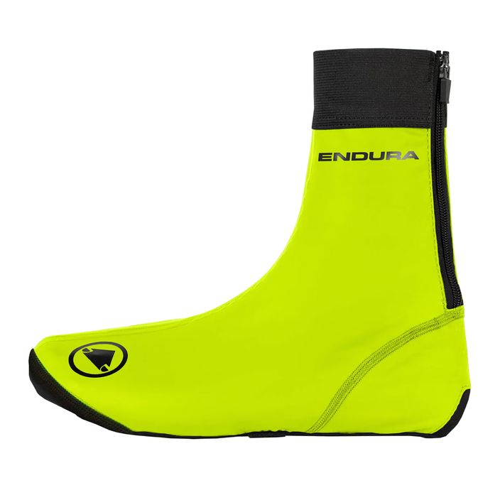 Fahrradschuhe Schützer Herren Endura FS260-Pro Slick Overshoe hi-viz yellow 2