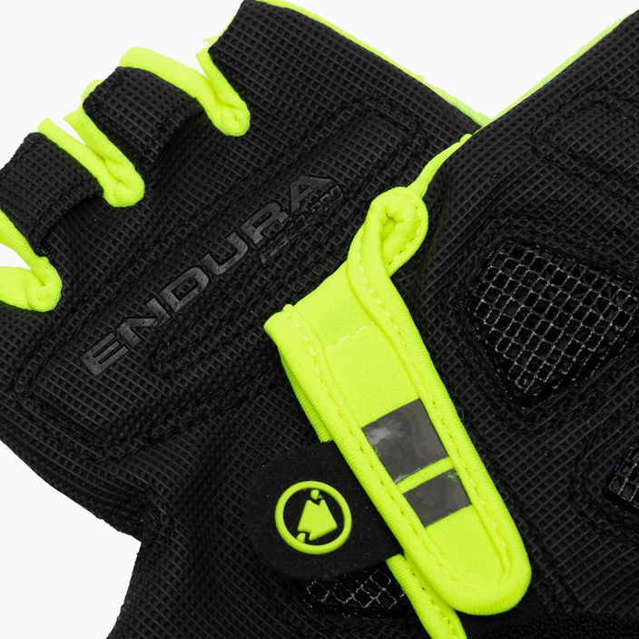 Fahrrad Handschuhe Herren Endura FS260-Pro Aerogel hi-viz yellow 4