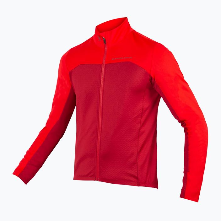 Fahrrad Hoodie Sweatshirt Herren Endura FS260-Pro Roubaix rust red 5