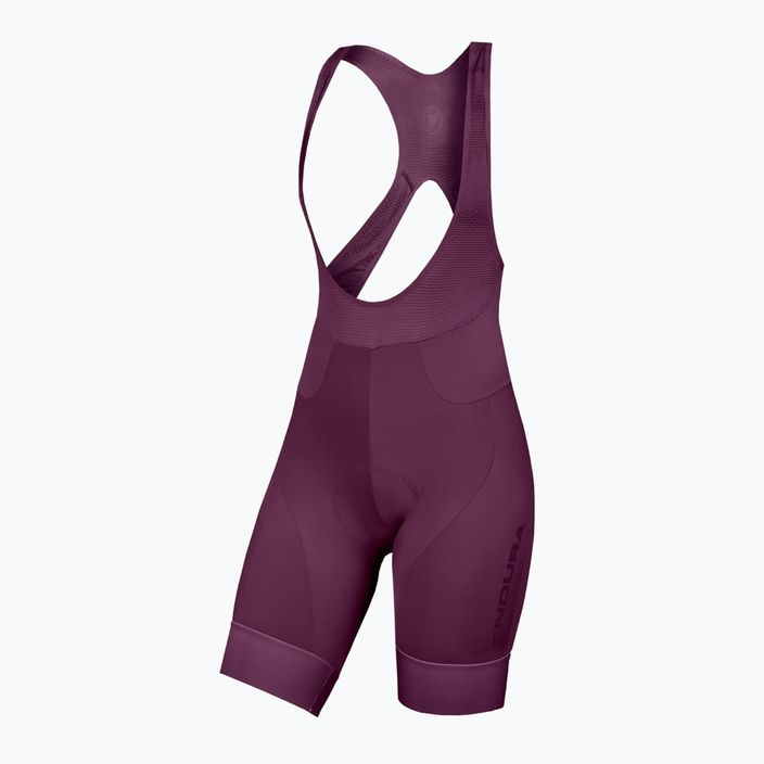 Fahrrad Shorts Damen Endura FS260-Pro DS Bibshort aubergine 7