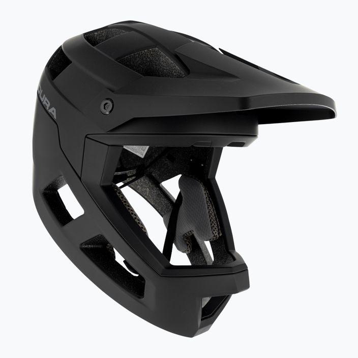 Fahrrad Helm Endura Singletrack Full Face black