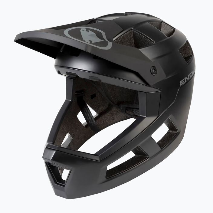 Fahrrad Helm Endura Singletrack Full Face black 3
