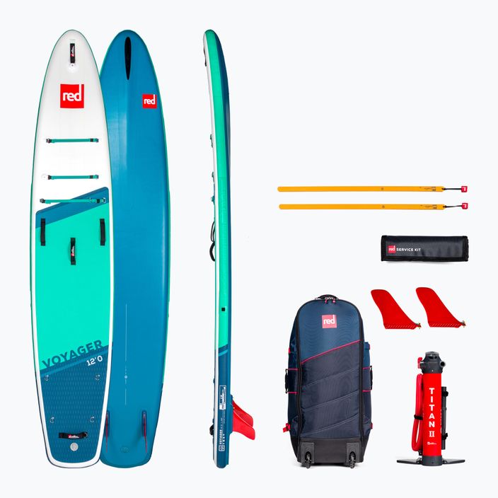 SUP Brett Red Paddle Co Voyager 12'0  grün 17622