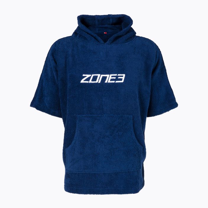 Ponczo Kinder Zone3 Robe dunkelblau OW22KTCR