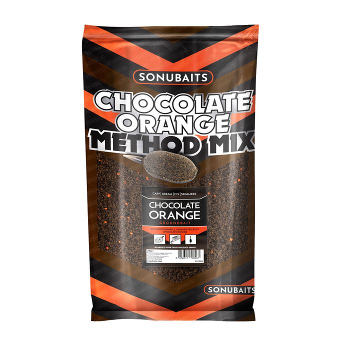 Sonubaits Schokoladen-Orangen-Methodenmix dunkelbraun S1770023 Köder 2