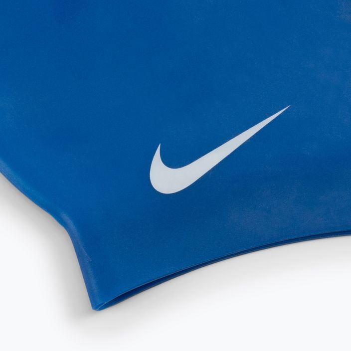 Nike Solid Silicone Badekappe blau 93060-494 2