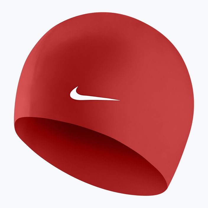 Nike Solid Silicone Badekappe rot 93060-614 3