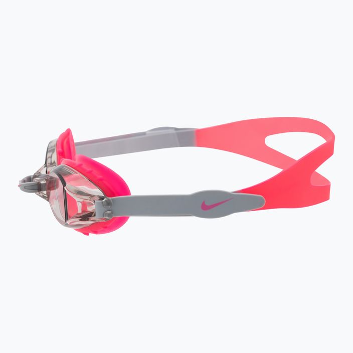 Nike CHROME JUNIOR Kinderschwimmbrille rosa und grau TFSS0563-678 3