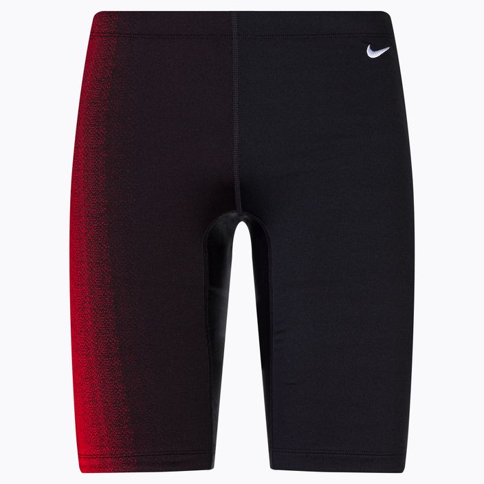 Herren Nike Fade Sting Jammer Badebekleidung schwarz und rot NESS8052-614