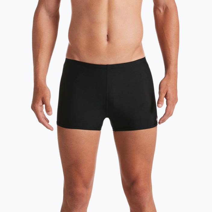 Herren Nike Solid Square Leg Schwimm-Boxershorts schwarz NESS8111-001 7