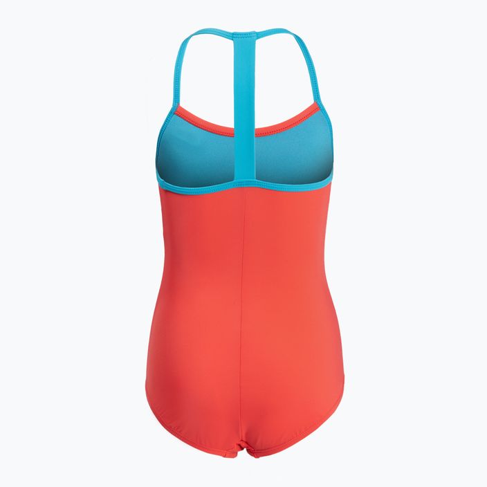 Nike Solid Girl II Kinder-Badeanzug einteilig orange NESS9629-859 2