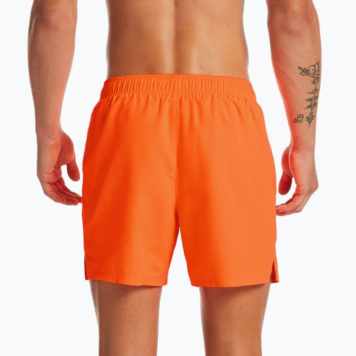 Herren Nike Essential 5" Volley Badeshorts orange NESSA560-822 5