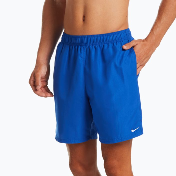 Herren Nike Essential 7" Volley Badeshorts blau NESSA559-494 5