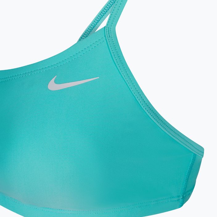 Zweiteiliger Damen-Badeanzug Nike Essential Sports Bikini blau NESS9096-318 3