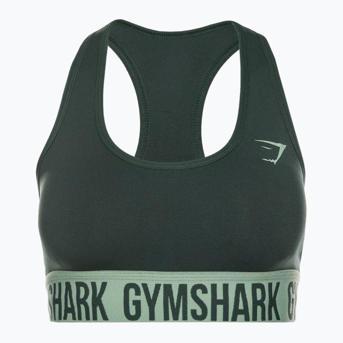 Gymshark Fit Sports grüner Fitness-BH 5