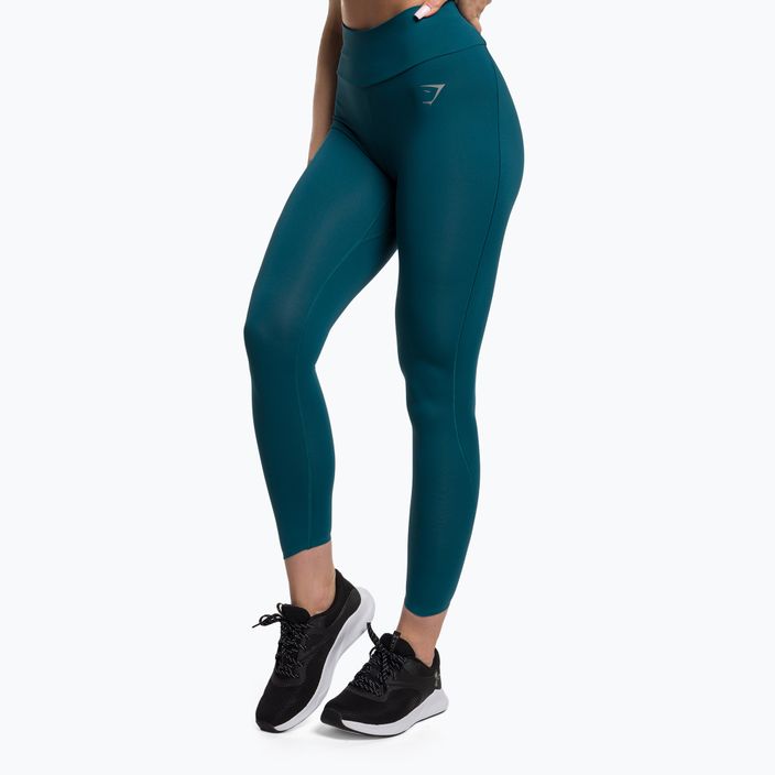 Damen Trainingsleggings Gymshark Speed niagara teal