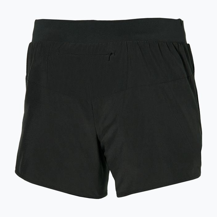 Damen Laufshorts Mizuno Alpha 4.5 schwarz 4